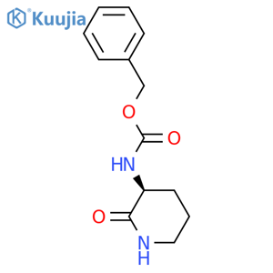 (S)-3-Cbz-amino-2-piperidone structure