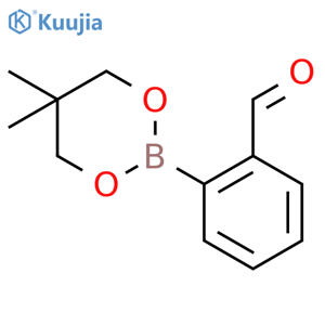 2-Formylphenylboronic Acid Neopentyl Glycol Ester structure