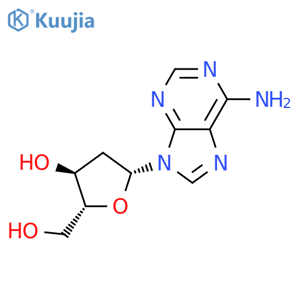 Deoxyadenosine structure