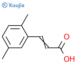 3-(2,5-Dimethylphenyl)-2-propenoic Acid structure