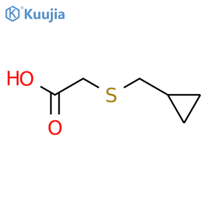 (cyclopropylmethyl)thioacetic acid structure