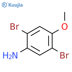 2,5-Dibromo-4-methoxyaniline structure