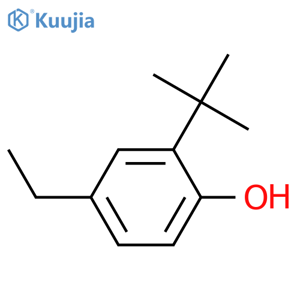 2-tert-butyl-4-ethylphenol structure