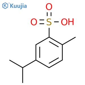 2-Methyl-5-isopropylbenzenesulfonic acid structure