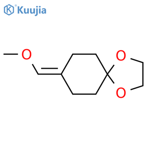 8-(Methoxymethylene)-1,4-dioxaspiro[4.5]decane structure