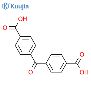 Benzophenone-4,4'-dicarboxylic Acid structure