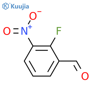 2-Fluoro-3-nitrobenzaldehyde structure