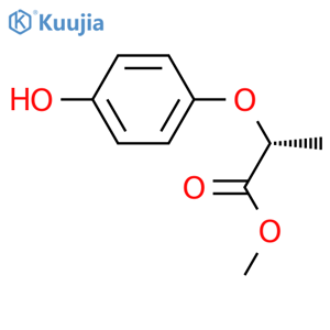 Methyl (R)-(+)-2-(4-Hydroxyphenoxy)propanoate structure