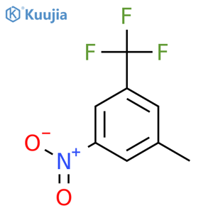 1-Methyl-3-nitro-5-(trifluoromethyl)benzene structure