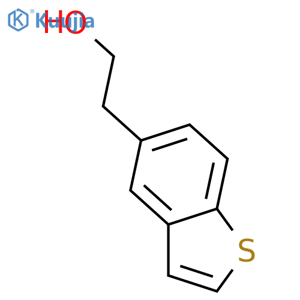 2-(1-Benzothiophen-5-yl)ethan-1-ol structure