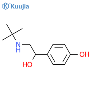 t-Butylnorsynephrine structure