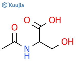 N-Acetyl-DL-serine structure