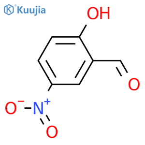 5-Nitrosalicylaldehyde structure