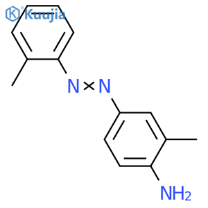 2-Methyl-5-(p-tolyldiazenyl)aniline structure