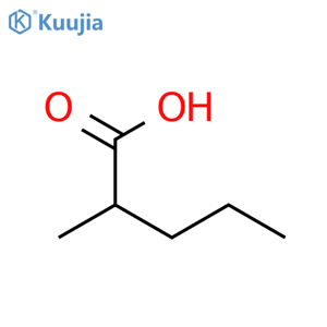 2-Methyl-pentanoic Acid structure