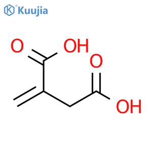 2-methylidenebutanedioic acid structure