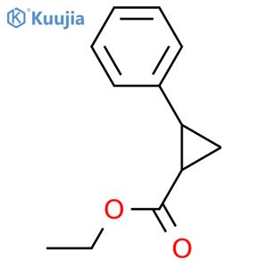 ethyl 2-phenylcyclopropanecarboxylate structure