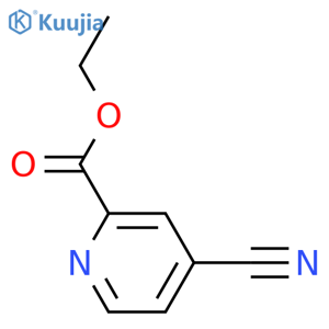 Ethyl 4-cyanopicolinate structure