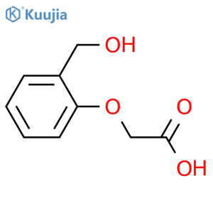 Acetic acid,2-[2-(hydroxymethyl)phenoxy]- structure