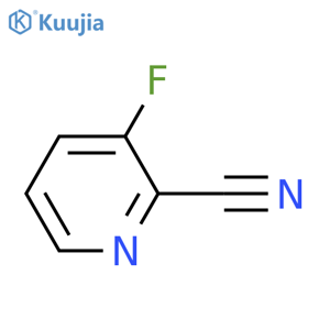 3-fluoropyridine-2-carbonitrile structure