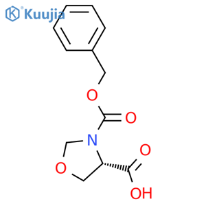 (S)-(-)-3-Z-4-Oxazolidinecarboxylic Acid structure