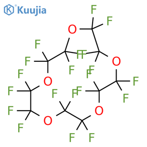 Perfluoro-15-crown-5-ether structure