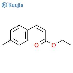 2-Propenoic acid, 3-(4-methylphenyl)-, ethyl ester, (2Z)- structure