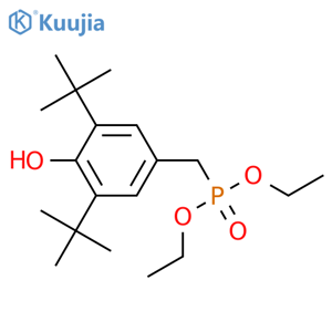 Diethyl (3,5-Di-tert-butyl-4-hydroxybenzyl)phosphonate structure