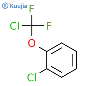 Benzene, 1-chloro-2-(chlorodifluoromethoxy)- structure