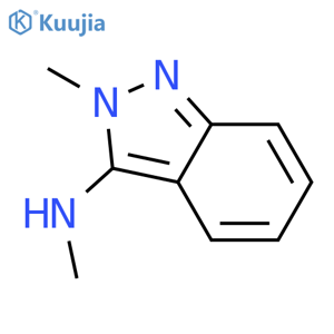 2H-Indazol-3-amine, N,2-dimethyl- structure