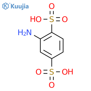 2-Aminobenzene-1,4-disulfonic Acid (>90%) structure