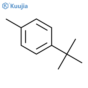 1-tert-butyl-4-methylbenzene structure