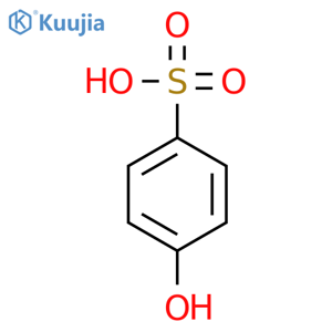 4-Hydroxybenzenesulfonic acid structure