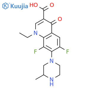 lomefloxacin structure