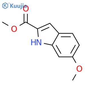 Methyl 6-methoxy-1H-indole-2-carboxylate structure