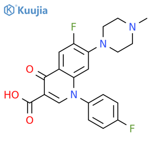 Difloxacin Standard structure