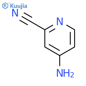 4-Aminopyridine-2-carbonitrile structure