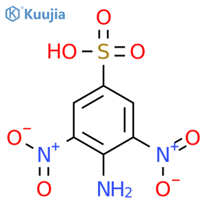 4-Amino-3,5-dinitrobenzenesulfonic acid structure