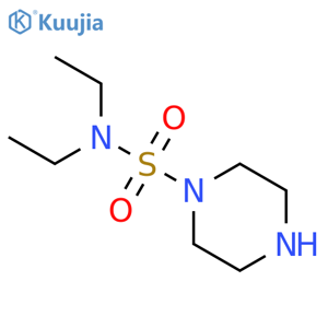 N,N-DIETHYLPIPERAZINE-1-SULFONAMIDE structure