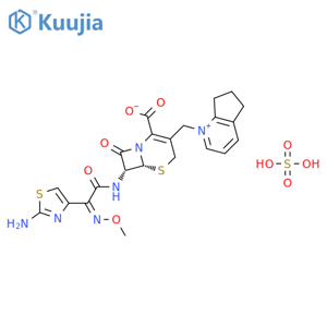 Cefpirome sulfate structure