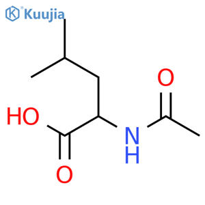 Acetylleucine structure