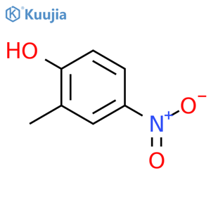 2-Methyl-4-nitrophenol structure