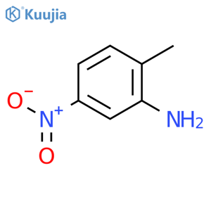 2-Methyl-5-nitroaniline structure