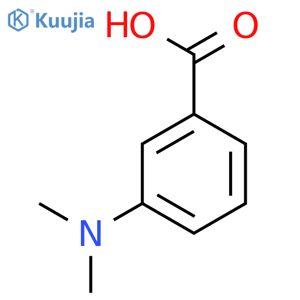 3-Dimethylaminobenzoic acid structure