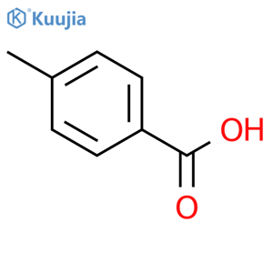 4-Methylbenzoic acid structure