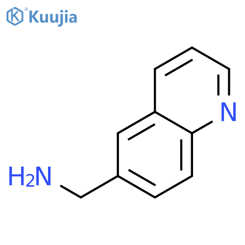 1-(quinolin-6-yl)methanamine structure