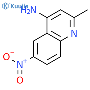 2-Methyl-6-nitroquinolin-4-amine structure