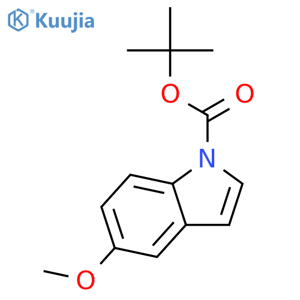 tert-Butyl 5-methoxy-1H-indole-1-carboxylate structure