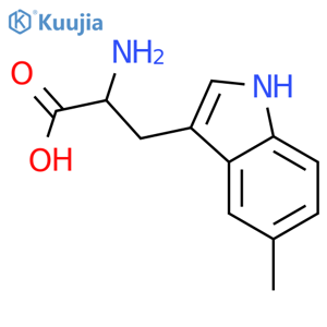 5-Methyl-D-tryptophan structure