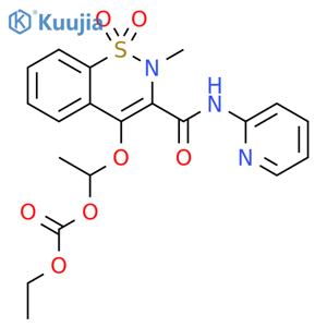 Ampiroxicam structure